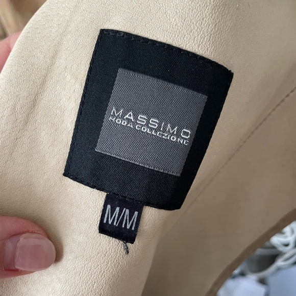 Massimo Tan Suede Women's Blazer - Picture 3 of 10